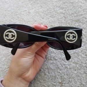 Chanel Black Sunglasses